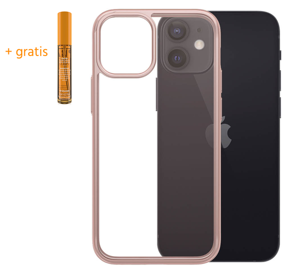 PanzerGlass ClearCase iPhone 12 mini hoesje Rose Gold