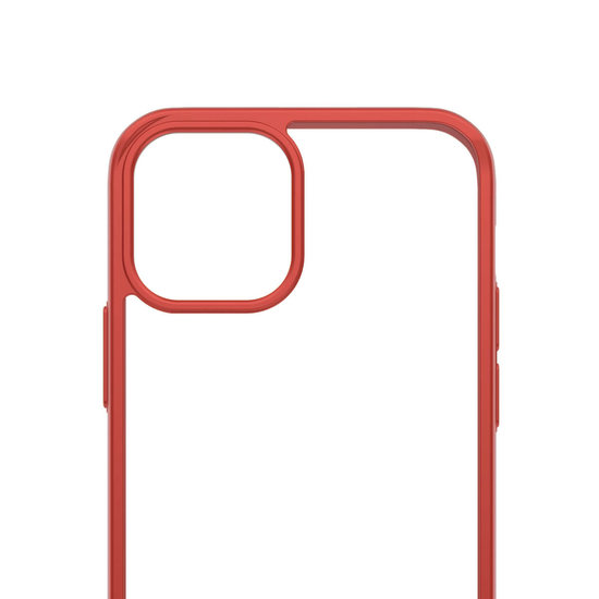 PanzerGlass ClearCase iPhone 12 Pro Max hoesje Rood