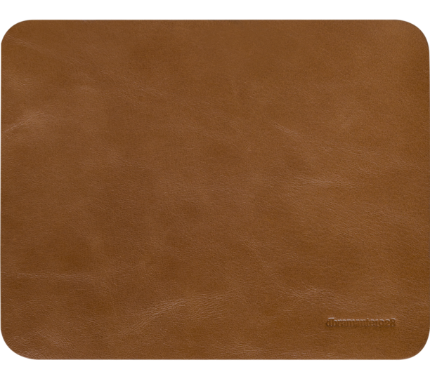 dbramante1928 Leather Desk mat muismat Tan