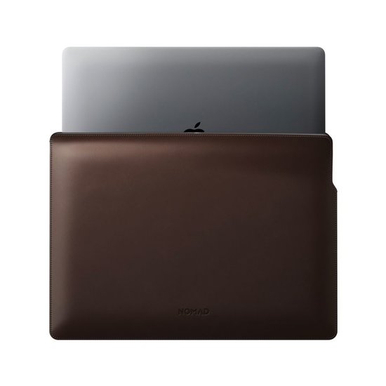 Nomad Leather MacBook 13 inch sleeve Bruin