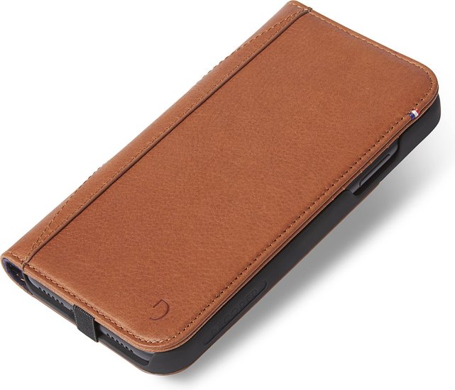 Decoded Leather Wallet iPhone XR hoesje Bruin