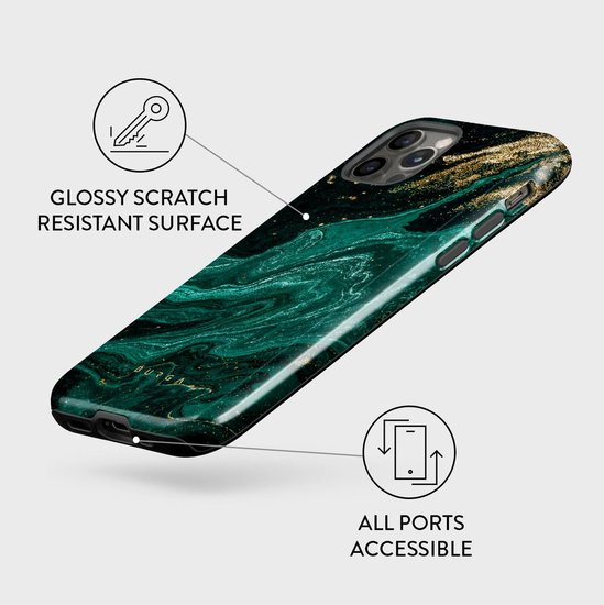 Burga Tough iPhone 11 hoesje Emerald Pool