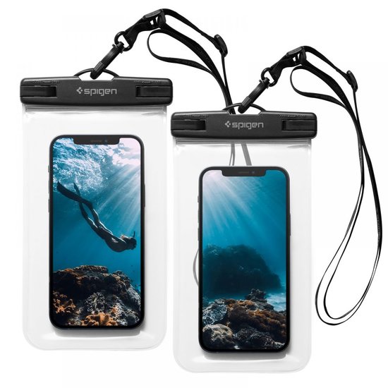 Spigen A601 Universeel waterdicht hoesje 2 pack