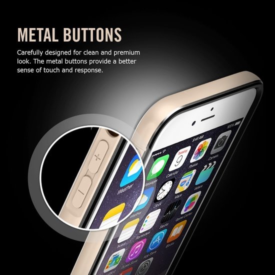 Spigen SGP Neo Hybrid Metal bumper iPhone 6 Plus Gold