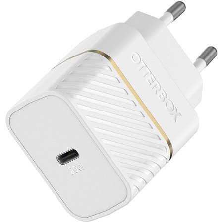 Otterbox USB-C 20 watt oplader + Lightning kabel Wit