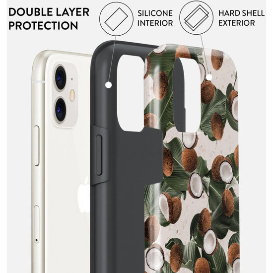 Burga Tough iPhone 12 Pro / iPhone 12 hoesje Coconut Crush