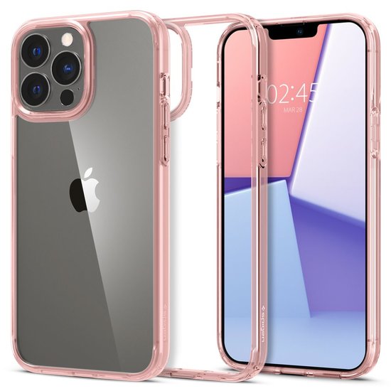 Spigen Ultra Hybrid iPhone 13 Pro hoesje Rose