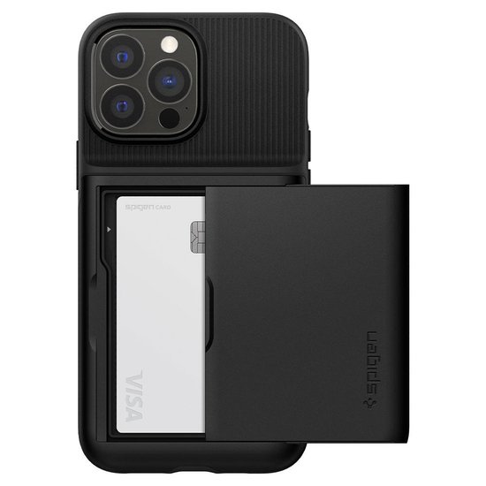 Spigen Slim Armor CS iPhone 13 Pro&nbsp;hoesje Zwart