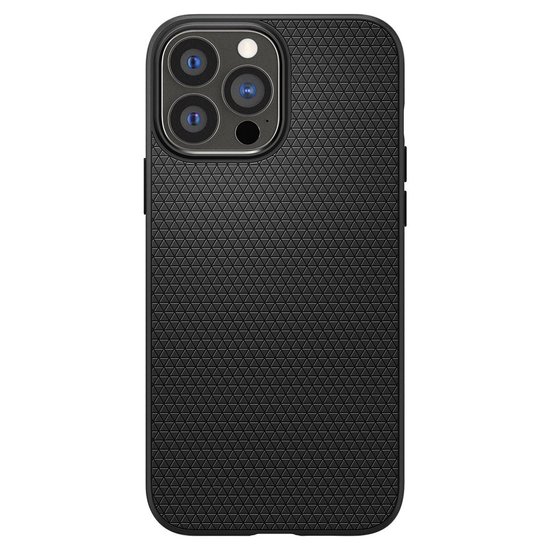 Spigen Liquid Air iPhone 13 Pro Max hoesje Zwart