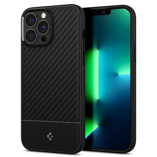 Spigen Core Armor iPhone 13 Pro Max hoesje Zwart