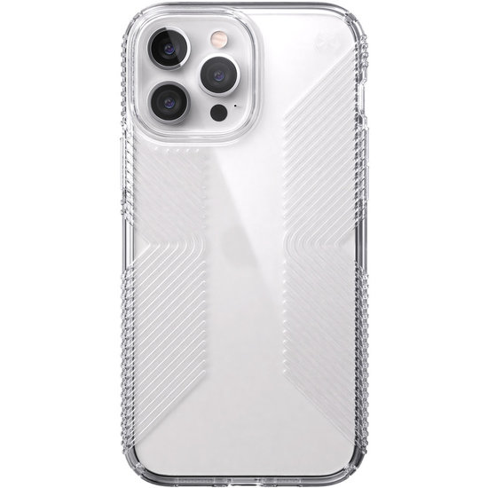 Speck Presidio Perfect Clear iPhone 13 Pro Max hoesje Grip