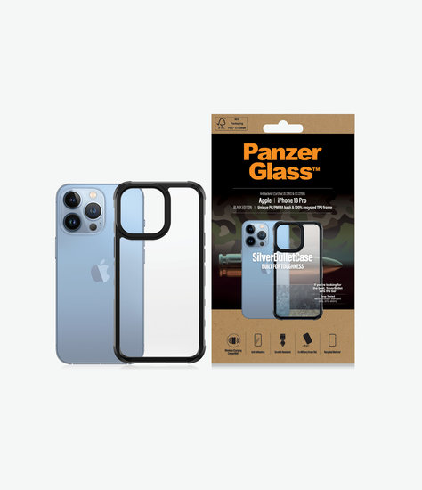 PanzerGlass SilverBullet iPhone 13 Pro Max hoesje Zwart