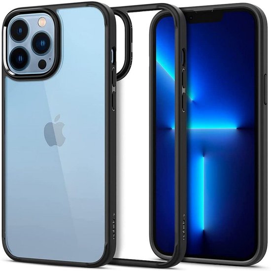 Spigen Ultra Hybrid iPhone 13 Pro hoesje Zwart