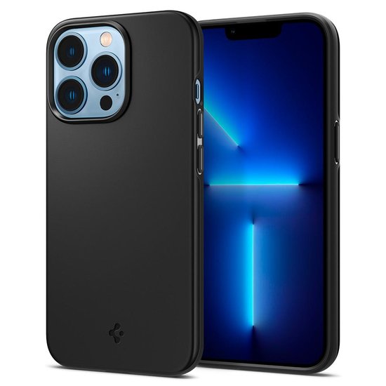 Spigen Thin Fit iPhone 13 Pro hoesje Zwart