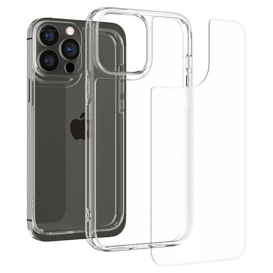 Spigen Quartz Hybrid iPhone 13 Pro Max hoesje Mat Doorzichtig