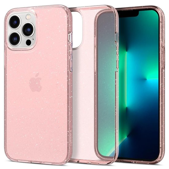 Spigen Liquid Crystal iPhone 13 Pro hoesje Glitter Rose