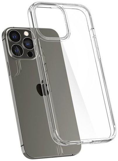 Spigen Crystal Hybrid iPhone 13 Pro Max hoesje Transparant