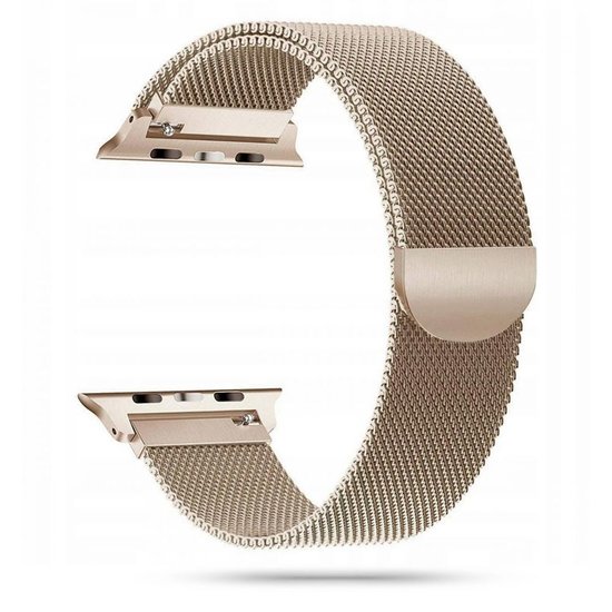 TechProtection Metal Apple Watch 45 /&nbsp;44 / 42&nbsp;mm band Goud