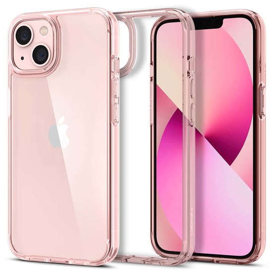 Spigen Ultra Hybrid iPhone 13 hoesje Rose