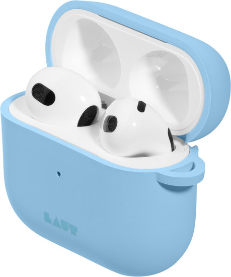 LAUT Huex Pastel AirPods 3 hoesje Lichtblauw