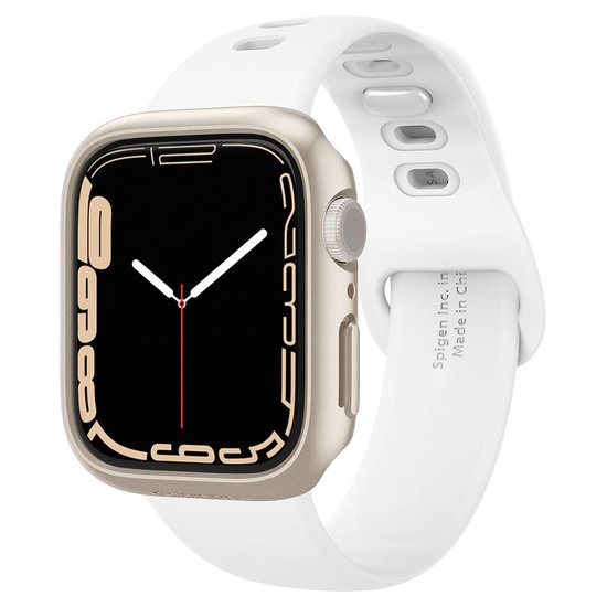 Spigen Thin Fit Apple Watch 41 mm hoesje Starlight