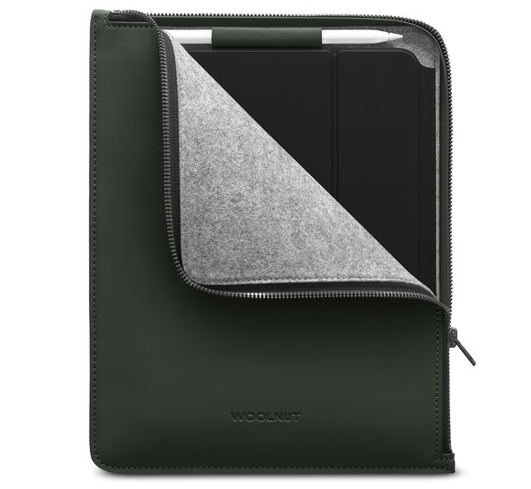 Woolnut Coated Folio iPad Air 10,9 inch / iPad 11 inch&nbsp;hoesje Groen