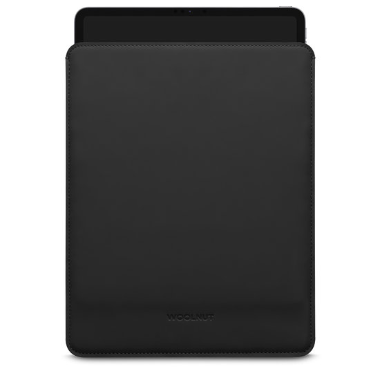 Woolnut Coated sleeve iPad Pro 12,9 inch hoesje Zwart