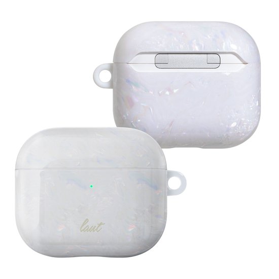 LAUT Pearl AirPods 3 hoesje Wit