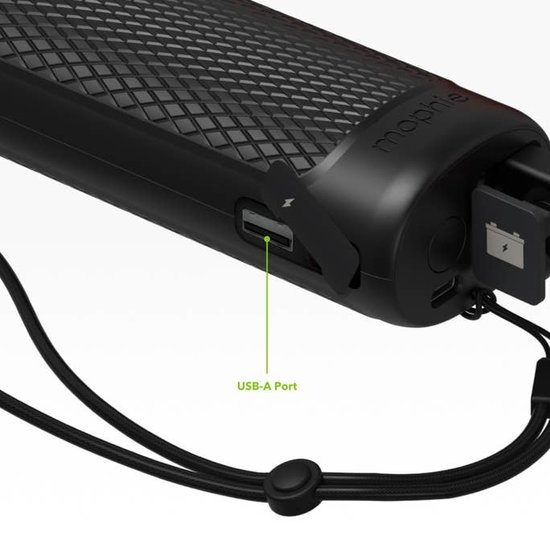 mophie powerstation go rugged zaklamp powerbank en autostarter