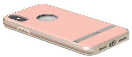 Moshi Vesta iPhone X hoesje Roze