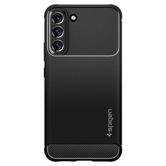 Spigen Rugged Armor Galaxy S22 hoesje Zwart