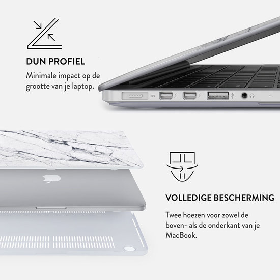 Burga MacBook Pro 14 inch hardshell Satin White