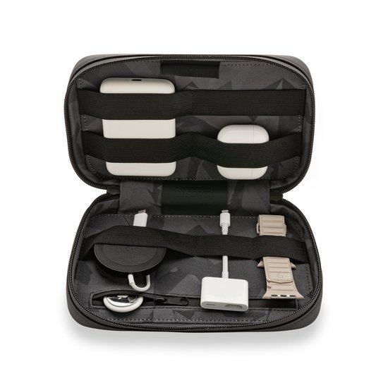 Decoded Accessory Bag tech organizer Zwart