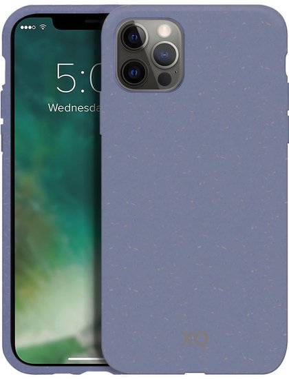 Xqisit Eco Flex milieuvriendelijk iPhone 12 Pro Max hoesje Paars