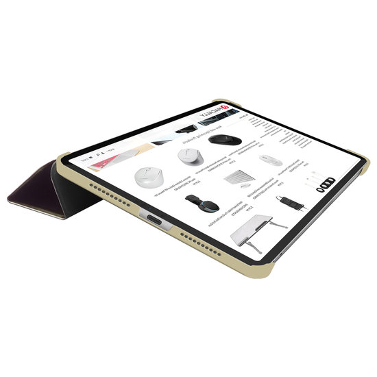 MacAlly BookStand iPad mini 6 2021 hoesje Goud