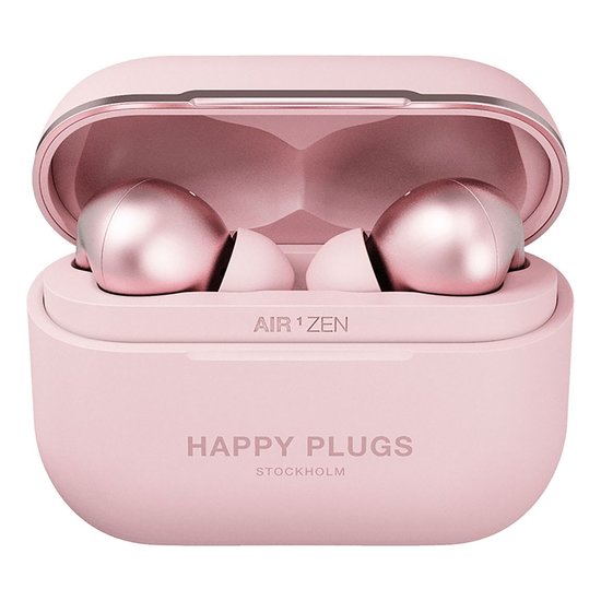 Happy Plugs Air 1 Noise Cancelling In-Ear draadloze oordoppen Roze