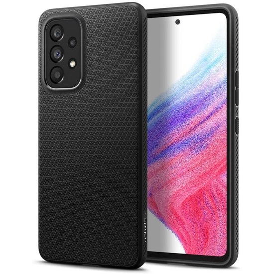 Spigen Liquid Air Galaxy A53 hoesje Zwart