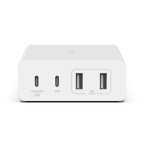 Belkin BoostCharge Pro 108 watt USB-C oplader 4 poorten