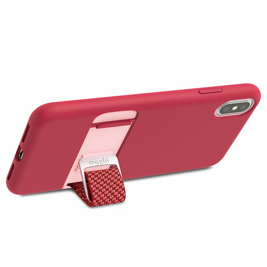 Moshi Capto iPhone Xs hoesje Rood