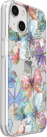 LAUT Crystal Pallette iPhone 14 hoesje butterfly