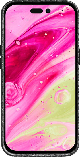 LAUT Motif iPhone 14 Pro hoesje zwart 