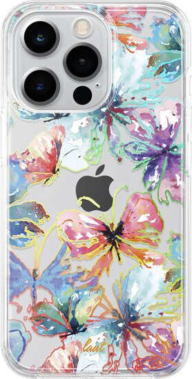 LAUT Crystal Pallette iPhone 14 Pro Max hoesje butterfly 