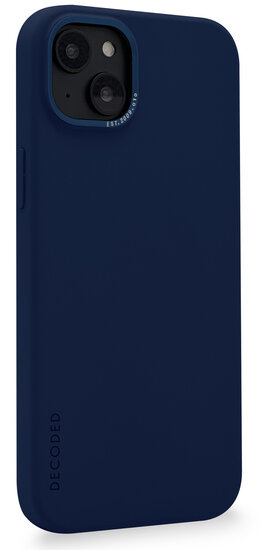 Decoded siliconen MagSafe iPhone 14 Plus hoesje navy