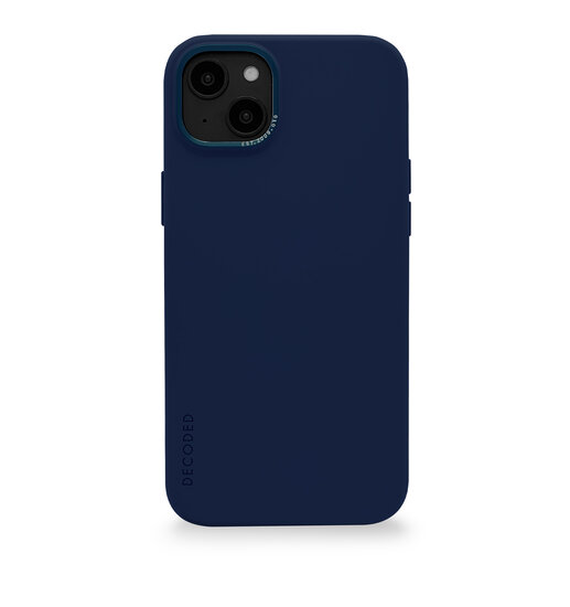 Decoded siliconen MagSafe iPhone 14 Plus hoesje navy