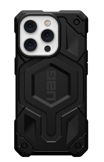 UAG Monarch Pro MagSafe iPhone 14 Pro hoesje zwart 