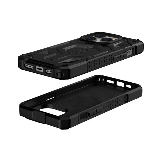 UAG Monarch Pro MagSafe iPhone 14 Pro hoesje carbon 