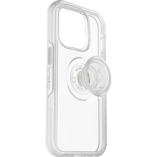 Otterbox Symmetry + Pop iPhone 14 Pro Max hoesje transparant