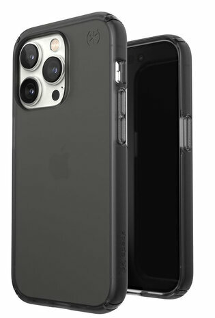 Speck Presidio Perfect Clear iPhone 14 Pro Max hoesje zwart