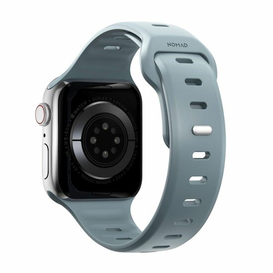 Nomad Sport Slim Apple Watch 45 / 44 / 42 mm bandje blauw