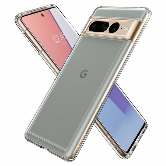 Spigen Ultra Hybrid Pixel 7 Pro hoesje transparant